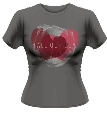 T-Shirt donna Fall Out Boy. Weathered Hearts