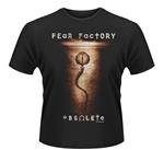 T-Shirt stampa Fronte e Retro Unisex Fear Factory. Obsolete