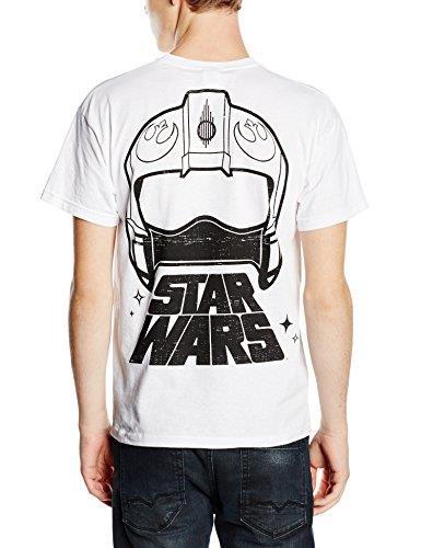 T-Shirt unisex Star Wars The Force Awakens. X-Wing Fighter Rear - 3