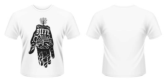 T-Shirt Biffy Clyro. White Hand