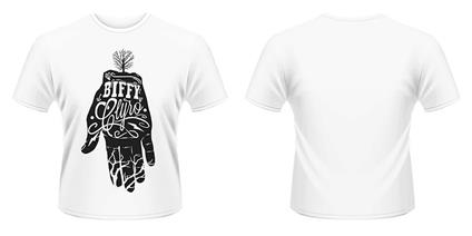 T-Shirt Biffy Clyro. White Hand