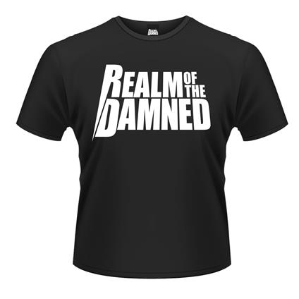 T-Shirt unisex Realm of the Damned. White Logo