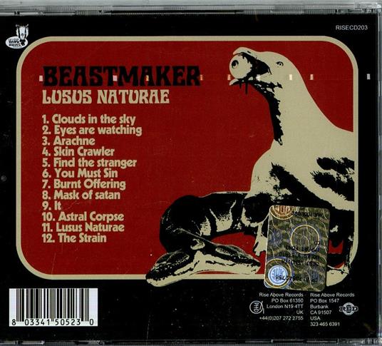 Lusus Naturae - CD Audio di Beastmaker - 2