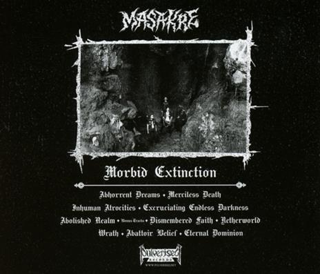 Morbid Extinction - CD Audio di Masakre - 2