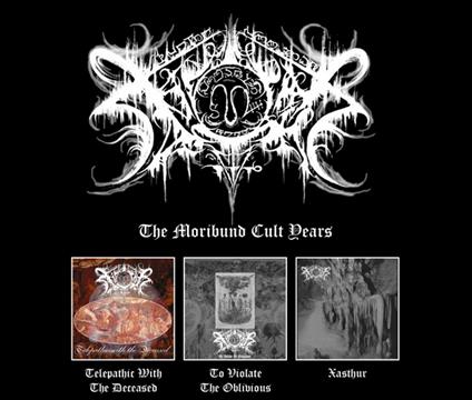 Moribund Cult Years - CD Audio di Xasthur