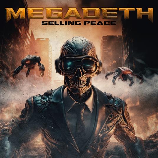 Selling Peace (Red W-Black Splatter Vinyl) - Vinile LP di Megadeth