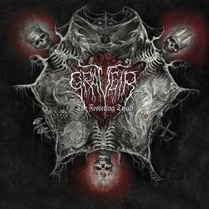 Vinile The Festering Triad (LP Splatter) Graveir