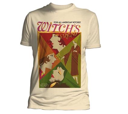 T-Shirt Unisex Tg. S Fantastic Beasts. All American Witches