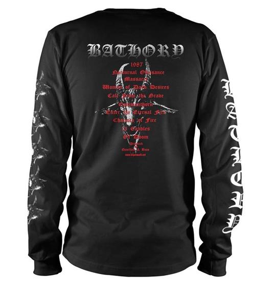 Maglia Manica Lunga Unisex Bathory. Under The Sign - 2