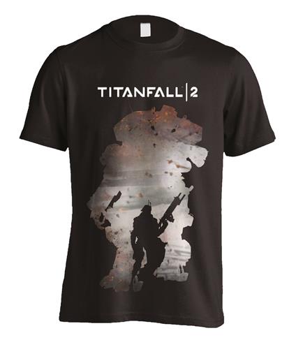 T-Shirt Unisex Titanfall 2. Regie Silhouette