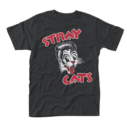 T-Shirt Unisex Tg. 3XL. Stray Cats - Cat Logo