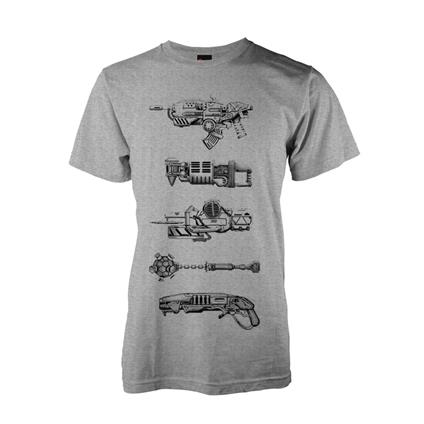 T-Shirt Unisex Gears Of War 4. Weapons