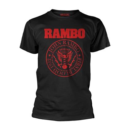 T-Shirt Unisex Tg. S Rambo. First Blood 1982
