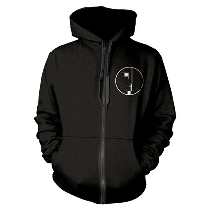 Felpa Con Cappuccio Unisex Tg. S Bauhaus - Logo Zip