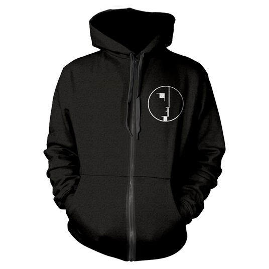 Felpa Con Cappuccio Unisex Tg. S Bauhaus - Logo Zip