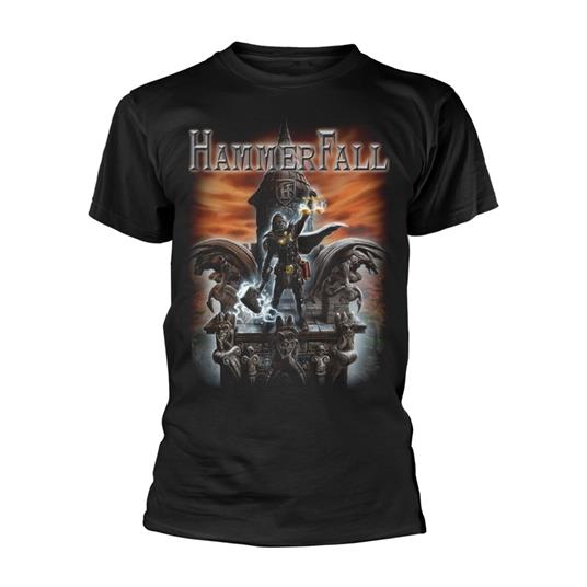 T-Shirt Unisex Tg. XL Hammerfall - Built To Last