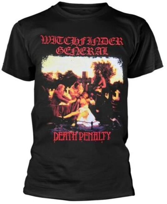 T-Shirt Unisex Tg. XL. Witchfinder General: Death Penalty