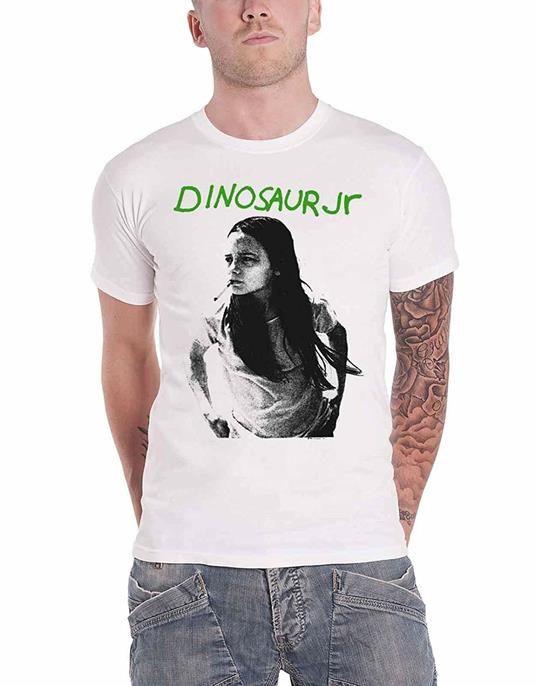 T-Shirt Unisex Tg. S. Dinosaur Jr - Green Mind