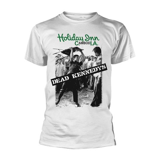 T-Shirt Unisex Tg. L. Dead Kennedys: Holiday Inn