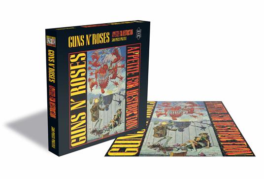 500 Piece Jigsaw Puzzle Guns N' Roses Appetite For Destruction 1