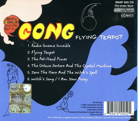 Flying Teapot - CD Audio di Gong - 2