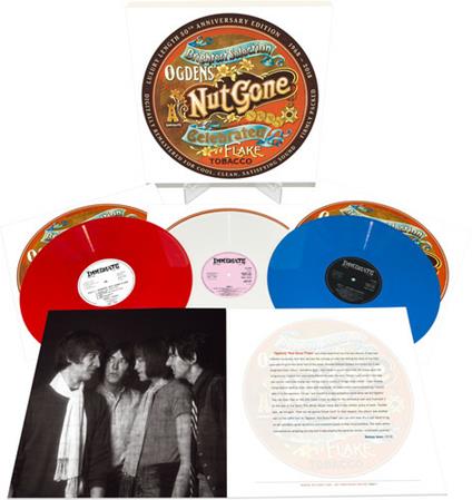 Ogdens Nut Gone Flake (Red, White and Blue Coloured Vinyl) - Vinile LP di Small Faces