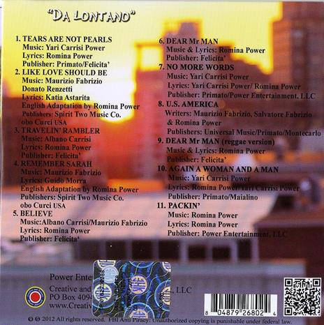 Da lontano - CD Audio di Romina Power - 2