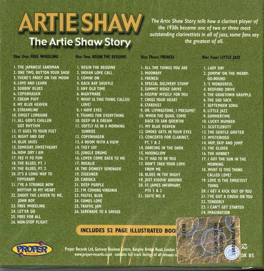 The Artie Shaw Story - CD Audio di Artie Shaw - 2