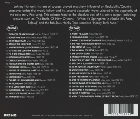 The Essential Recordings - CD Audio di Johnny Horton - 2