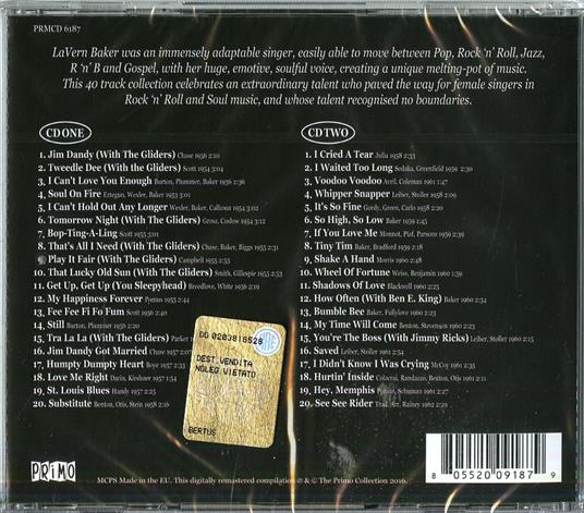 The Essential Recordings - CD Audio di LaVern Baker - 2
