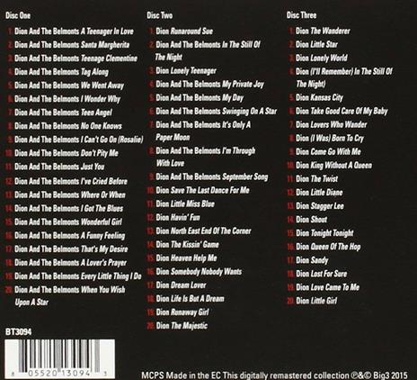 Absolutely Essential 3 CD Collection - CD Audio di Dion and the Belmonts - 2
