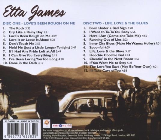 Love's Been Rough on Me& Life, Love an - CD Audio di Etta James - 2