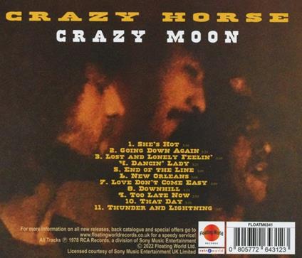 Crazy Moon - CD Audio di Crazy Horse