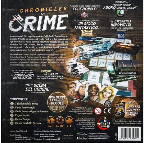Chronicles of Crime. Ed. Italiana. Gioco da tavolo - 2