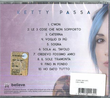 Era ora - CD Audio di Ketty Passa - 2