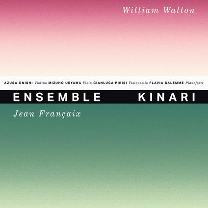 Jean Francaix e William Walton - CD Audio di Ensemble Kinari