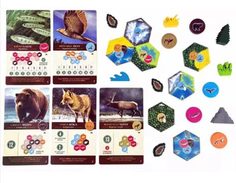  Cascadia Landmarks Espansione. Gioco da tavolo - 4