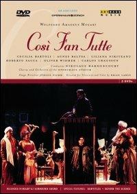 Wolfgang Amadeus Mozart. Così fan tutte (2 DVD) - DVD di Cecilia Bartoli,Agnes Baltsa,Wolfgang Amadeus Mozart,Nikolaus Harnoncourt