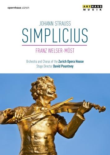 Johann Strauss. Simplicius (DVD) - DVD di Johann Strauss