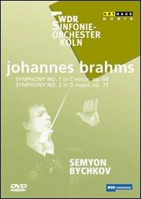Johannes Brahms. Sinfonia n. 1 op. 68, sinfonia n. 2 op. 73 (DVD) - DVD di Johannes Brahms