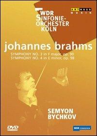 Johannes Brahms. Sinfonia n. 3 op. 90, sinfonia n. 4 op. 98 (DVD) - DVD di Johannes Brahms