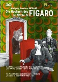 Wolfgang Amadeus Mozart. Le nozze di Figaro (DVD) - DVD di Wolfgang Amadeus Mozart,Tom Krause,Hans Schmidt-Isserstedt