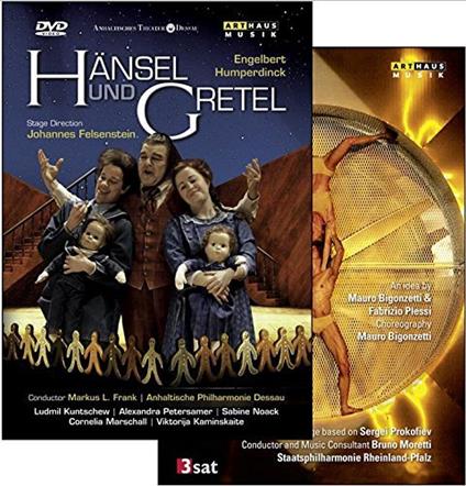 Engelbert Humperdinck / Sergei Prokofiev - Hansel Und Gretel / Romeo Und Julia (2 DVD) - DVD