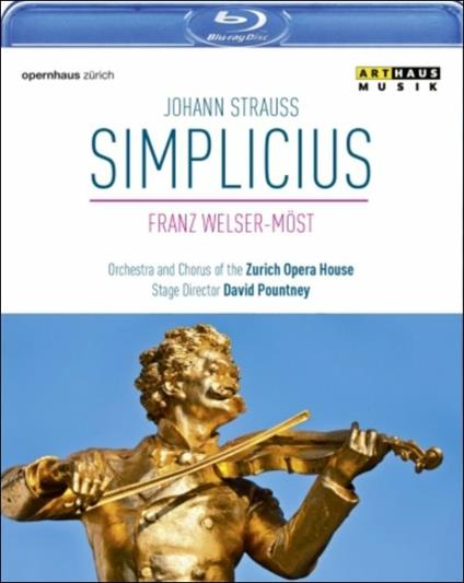 Johann Strauss. Simplicius (Blu-ray) - Blu-ray di Johann Strauss