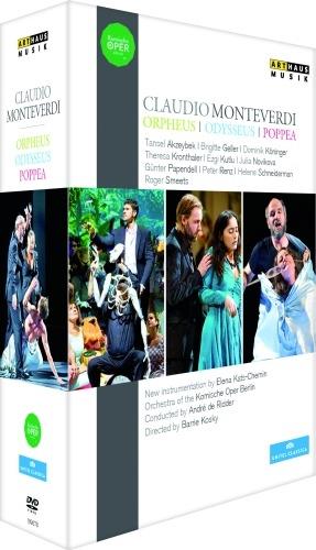 Claudio Monteverdi. Orfeo, L'incoronazione Di Poppea, Il Ritorno Di Ulisse (5 DVD) - DVD di Claudio Monteverdi