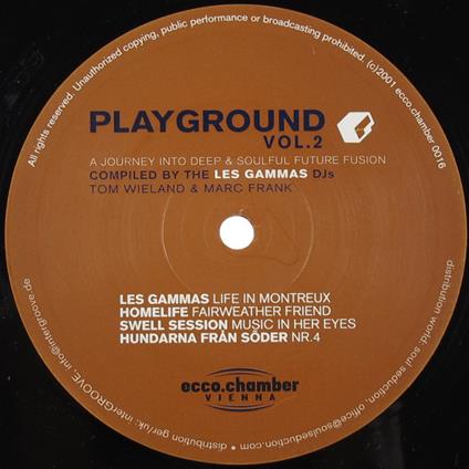 Playground Vol.2 - Vinile LP