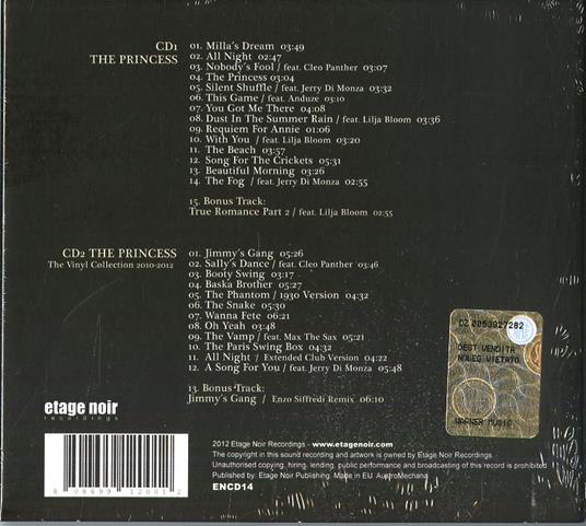 Princess - CD Audio di Parov Stelar - 2