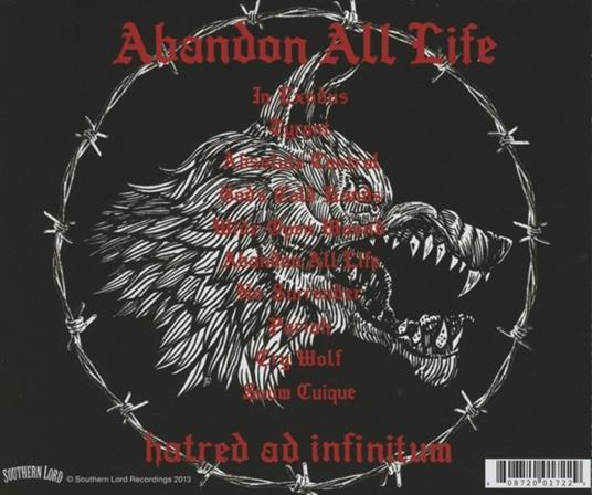 Abandon All Life - CD Audio di Nails - 2