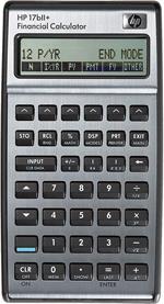 HP 17bII+ calcolatrice Tasca Calcolatrice finanziaria Argento