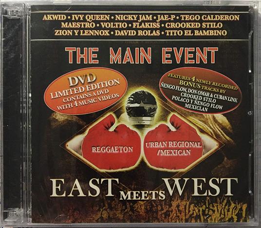 Main Event: East Meets West - CD Audio